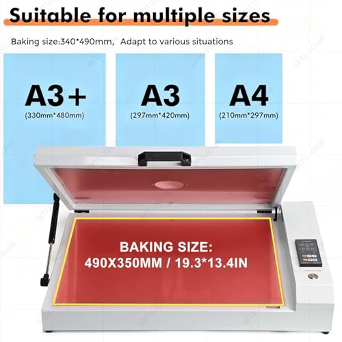 Séchoir Compact 700 W DTF avec chauffage uniforme et température réglable - 5