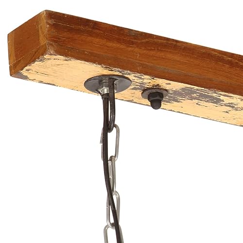 Lampe suspendue industrielle multicolore 25W E27 111cm pour maison - 4