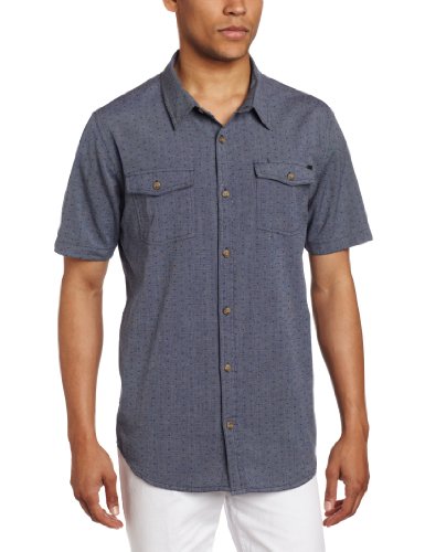 Oneill Brighton Chemise tissée pour homme, bleu, Large