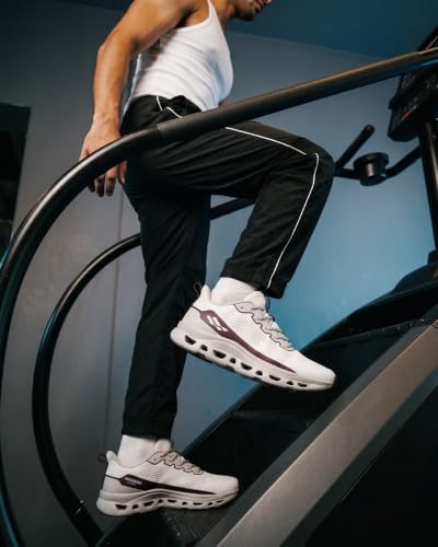 Image of Bacca Bucci Balance Men's Sports Sneakers | Ultra-Light Jacquard Running Shoes with Cushioned Rebound Sole | EVA + Rubber Heavy-Duty Outsole | All-Day Comfort & Breathable Daily Trainers