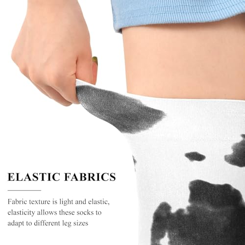 Women High Thigh Socks Over Knee Socks Long Stockings Cheetah Leopard Print Animal Leg Warmers Boot4