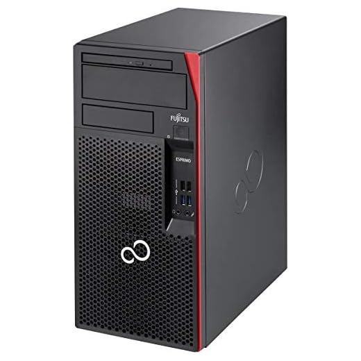 Fujitsu Esprimo P757/E85+ Intel Quad Core i7 Disque dur SSD 1 To Mémoire 32 Go Windows 11 Pro Graveur DVD Business Tower Ordinateur PC (reconditionné)