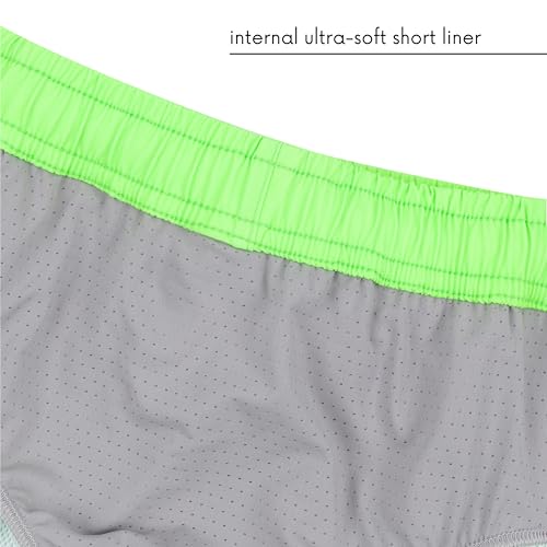 Image of SwimZip Boys' Long Sleeve Rash Guard & Swim Shorts Set - UPF 50+ Sun Protection