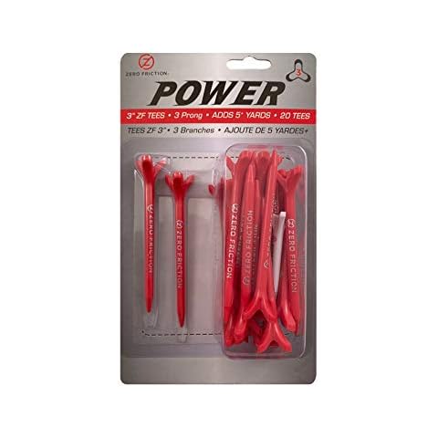 Zero Friction Power 3-Prong Golf Tees 20 Pack Cover