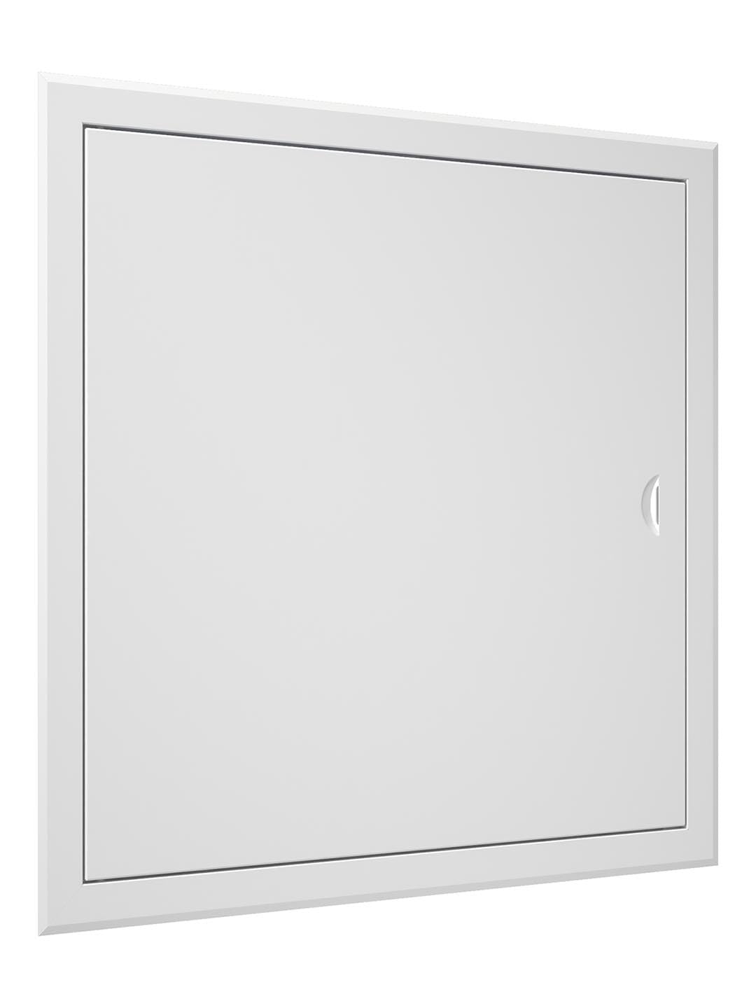 Trappe de Visite Acier Blanc RAL 9016 Magnétique – 50 x 50 cm. | Très grand format carré - fermeture magnétique - mur plafond - large ouverture pour maintenance technique