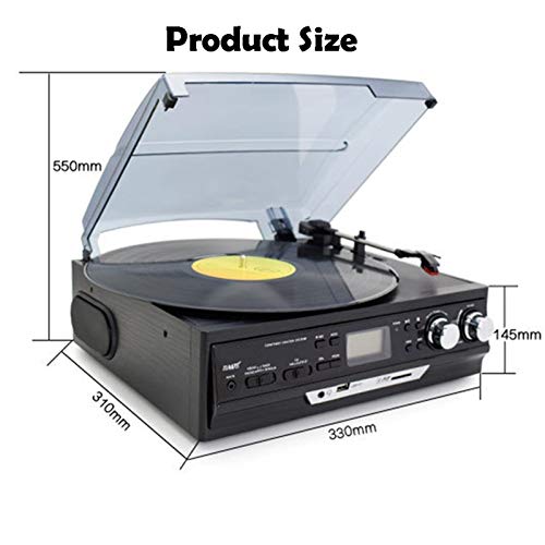 Platine Vinyle avec 2 Haut-parleurs, Tourne Disque, Vinyle À La Conversion/Codage/Codage/Écouteurs/USB, Lecteur D… - Les Beatles, Paul McCartney, John Lennon, RIngo Starr, George Harrison Platine Vinyle avec 2 Haut-parleurs, Tourne Disque, Vinyle À La Conversion/Codage/Codage/Écouteurs/USB, Lecteur D… – Image 8
