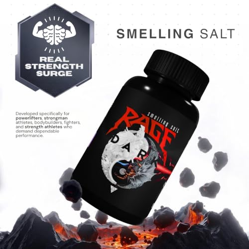 Image of POWERLIFTING COMBO - RAGE Ammonia Smelling Salt + Liquid Chalk 250ML | For Powerlifting & Strength Training | | Upto 500+ Sniffs | by ACE ATHLETE (Combo)