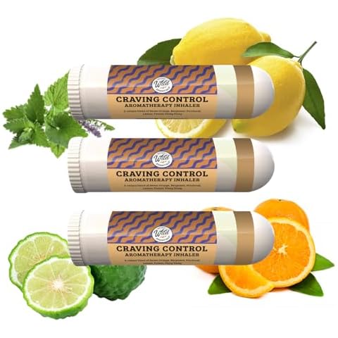 Wild Essentials 3 Pack of Appetite Craving Control Aromatherapy Nasal Inhalers Made with Therapeutic Grade Essential Oils to Help Keep The Hunger Cravings Away Cover
