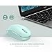 seenda Wireless Mouse, 2.4G Noiseless Mouse with USB Receiver - Portable Computer Mice for PC, Tablet, Laptop with Windows System - Mint Green