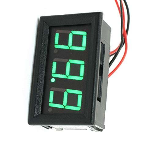 Aexit 0-100A DC Montaje en panel Amperios de corriente LED amperímetro digital (7688db3c0330136c99086dac6e9712ab)