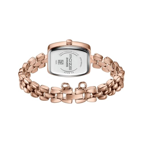 Image of Sonata Poze 9 with Quartz Analog with Alloy Strap Watch for Women