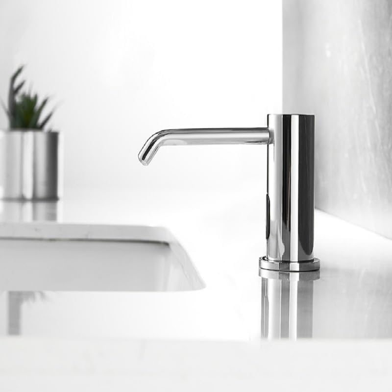 Miniatura 5 de Dispensador automático de jabón para fregadero de cocina, dispensador de jabón líquido integrado sin contacto con dispensador de jabón líquido de