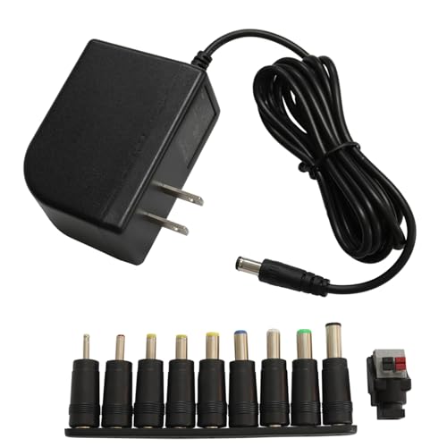Kaito Denshi(海渡電子) ACアダプター【PSE適合品】12V 2A 24W センタープラス プラグ 外径5.5mm 内径2.1mm 汎用 スイッチング式 電源 DC 直流 給電 充電 RoHS 変換 10種セット