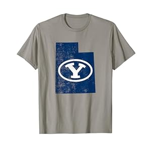 BYU Cougars State Shape T-Shirt