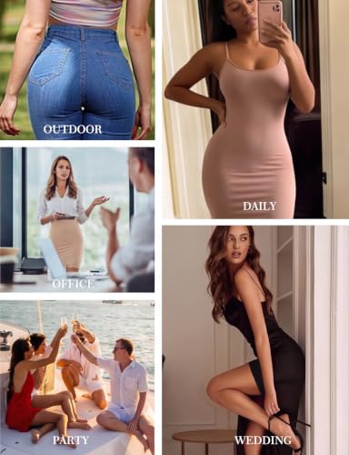 Image of ZENUTA 2 Pack Thong Shapewear for Women, High Waist Tummy Control Shaping Seamless Body Shaper Underwear Panties