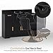 BarberPub Portable Shampoo Station, Shampoo Bowl with Cabinet & Drawer, Salon Geometric Finish Station with Sprayer Faucet, Barber Storage Equipment with Hair Wash Backwash Sink 3439 (Black)