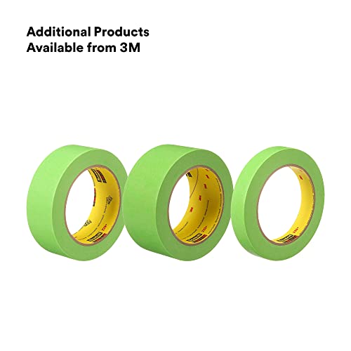 3M Scotch Performance Masking Tape 233+, 26334, Green, 18 mm x 55 mm, Flexible, Moisture Resistant, Premium Paper Backing, 48 Rolls by 3M - Image 6