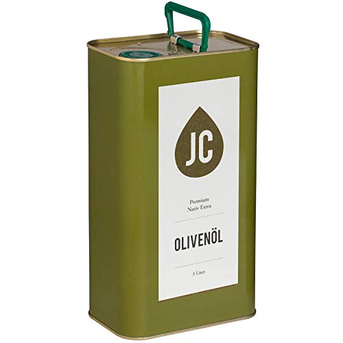 JC Huile du0092Olive Supérieure Extra Vierge - Kalamata AOP en 3 conteneur - 3l
