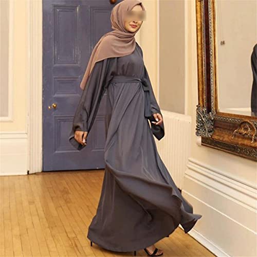 Robe pull musulmane opaque verte taille M évitant la superposition de vêtements - 7