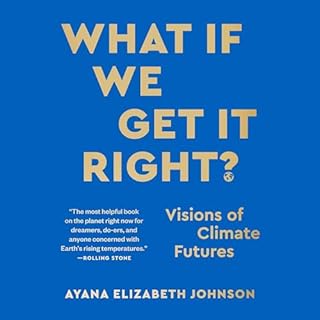 Diseño de la portada del título What If We Get It Right?