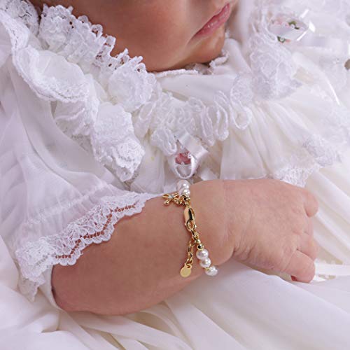 Cherished Moments Girls 14K Gold-Plated Cross Bracelet for Godchild, Baptism or First Communion Gift with Poem in Gift Box4