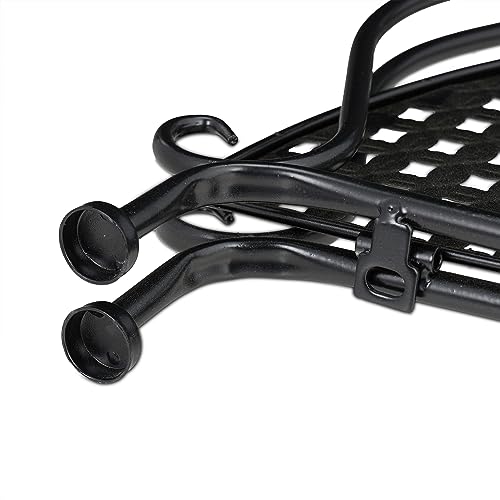 Relaxdays Scaffale Angolare Portafiori in Acciaio