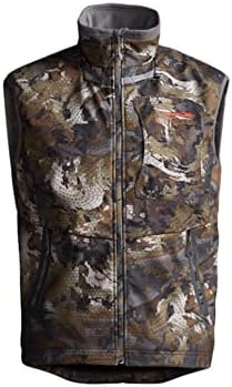 Sitka Men's Hunting Water-Repellent Camo Gear Dakota Vest, Optifade Timber, Medium