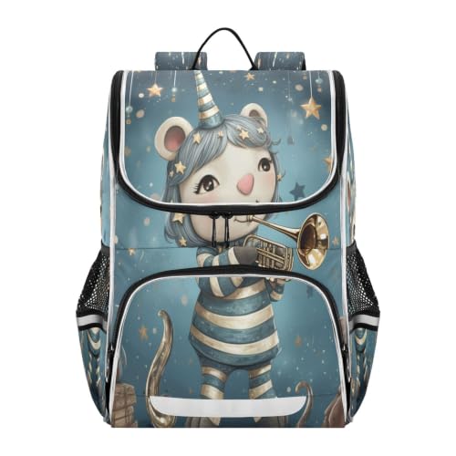 Sac à dos licorne de grande capacité pour l'école primaire