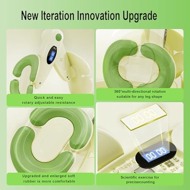 Evocifu Kegel Exerciser,Pelvic Floor Muscle Traine,Kegel Trainer for Postpartum Rehabilitation,Inner Thigh Exerciser Specially Designed for Women