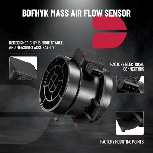 BDFHYK Mass Air Flow Sensor Meter MAF Sensor 7410055 5WK96132 Compatible with BMW 330Ci 2001-2003,330xi 2001-2005 by BDFHYK - Used condition - Image 4