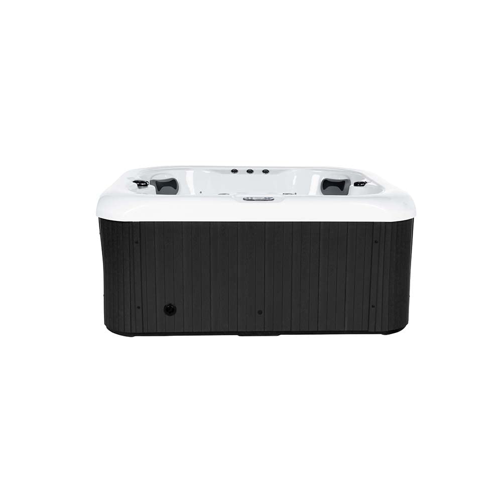 Home Deluxe - Outdoor Whirlpool - SEA Star Pure - Maße 180 x 160 x 79 cm - Inkl. Heizung, 19 Massagedüsen und 15 Lichtquellen I Außen Whirlpool Spa für 4 Personen