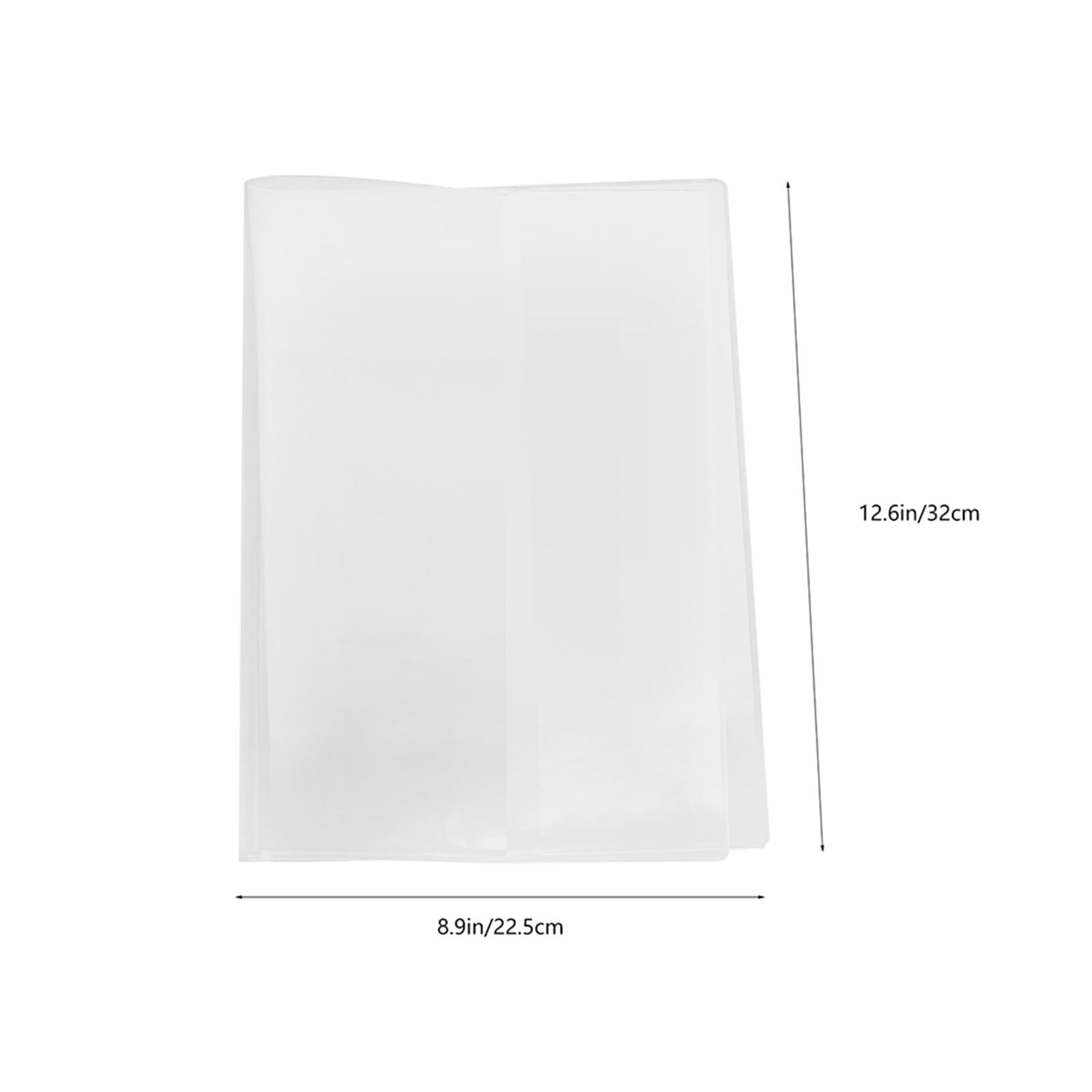 Copertina Trasparente Quaderno A5 in Pvc, 10 Pezzi