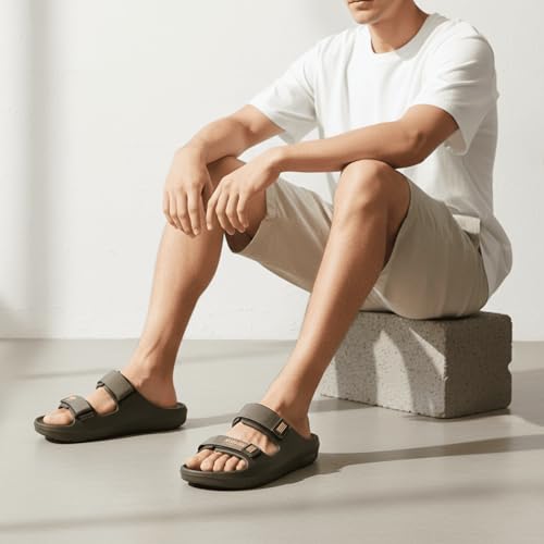 Image of KOBURG Nexa Sandals for Men| Stylish Trending | Comfortable | Super soft | Lightweight | EVA Sole | Casual Sandals | Slippers | Flip Flops for Men KF-464