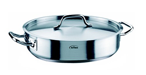 INOXIBAR Paella Pfanne 28 x 6 cm Cover