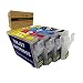 Produktbild F-Ink Austausch der nachfüllbaren Tintenpatrone für Epson 603 oder 603XL, Arbeiten mit Expression Home XP-3100 XP-2105 XP-4100 XP-2100 XP-3105 XP-4105 WF-2810 WF-2830 WF-2835 WF-2850 Drucker