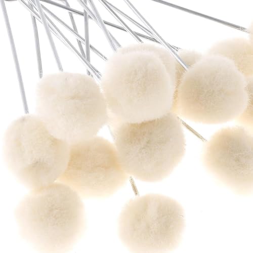 hobbyhub 100 pacotes de pincéis de lã para tintura de couro, ferramentas de artesanato de couro com