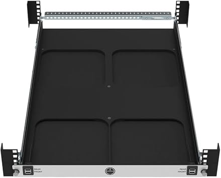 RackSolutions 1U Rack Mount Shelf for Apple Mac Mini (3rd and 4th Generation)