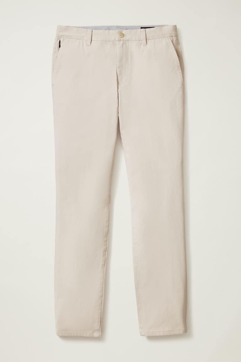 Bonobos - Mens Stretch Washed Chino 2.0 Pants, Color Oat Milk, Size: 35W x 30L - Image 4