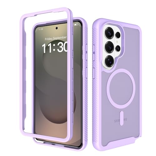 Coque Samsung S26 Plus violet silicone protection intégrale avant arrière
