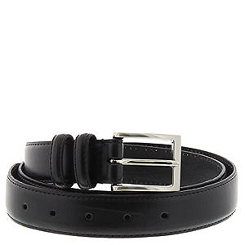 Men's Classic Dress Leather Belt, Black & Brown Colors, Regular Big & Tall Sizes