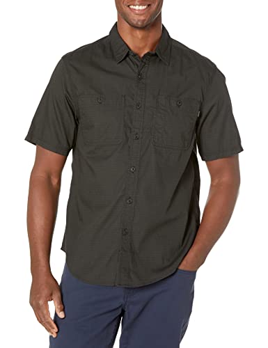 Dockers Men's Short Sleeve Utility Shirt, (New) Pirate...