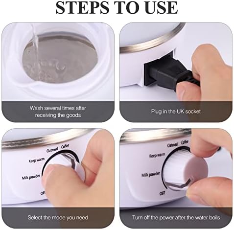 COEKI Foldable Kettle (600ml) , Portable Travel Foldable Electric Kettle with Separable Power Cord Ideal , Mini Electric Kettle For Food Grade Silicone for Hiking Camping and indoor (Upgraded)