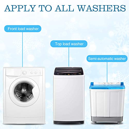 CAMTOA Solid Washing Machine Cleaner Effervescent Tablet Washer Cleaner Eco-Friendly Deep Cleaning Detergent with Triple Decontamination for Front Load and Top Load Washers （12 PCS） - Thumbnail 6