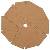 Hoement 20 pièces Cartes de Recettes Double Face Papier Kraft Épais Fiches de Cuisine Maison pour Noter Recettes Alimentaires et Méthodes de Cuisson Cartes Diététiques à Écriture Lisse