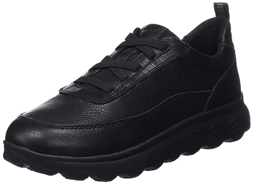 Geox U Spherica B, Zapatillas Hombre, Black, 44 EU