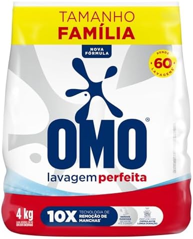 Omo Sabão em Pó Lavagem Perfeita 4Kg