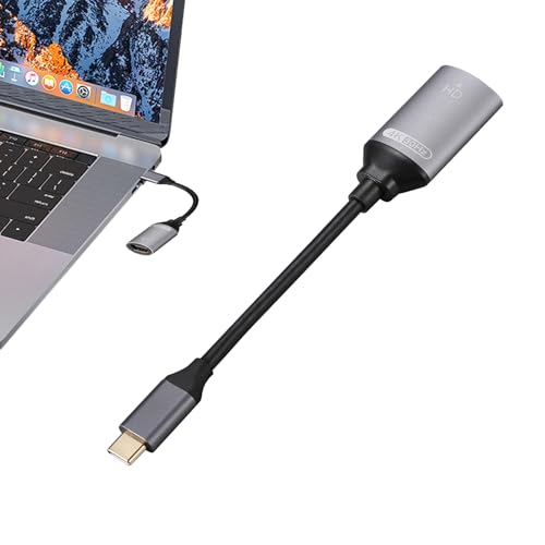 Jlobnyiun Cable HD, Línea de pantalla Espejo, Enchufe adaptador de pantalla | Tamaño extendido con función de soporte 4K, Solución de salida Ultra HD para transmitir videos y contenido en