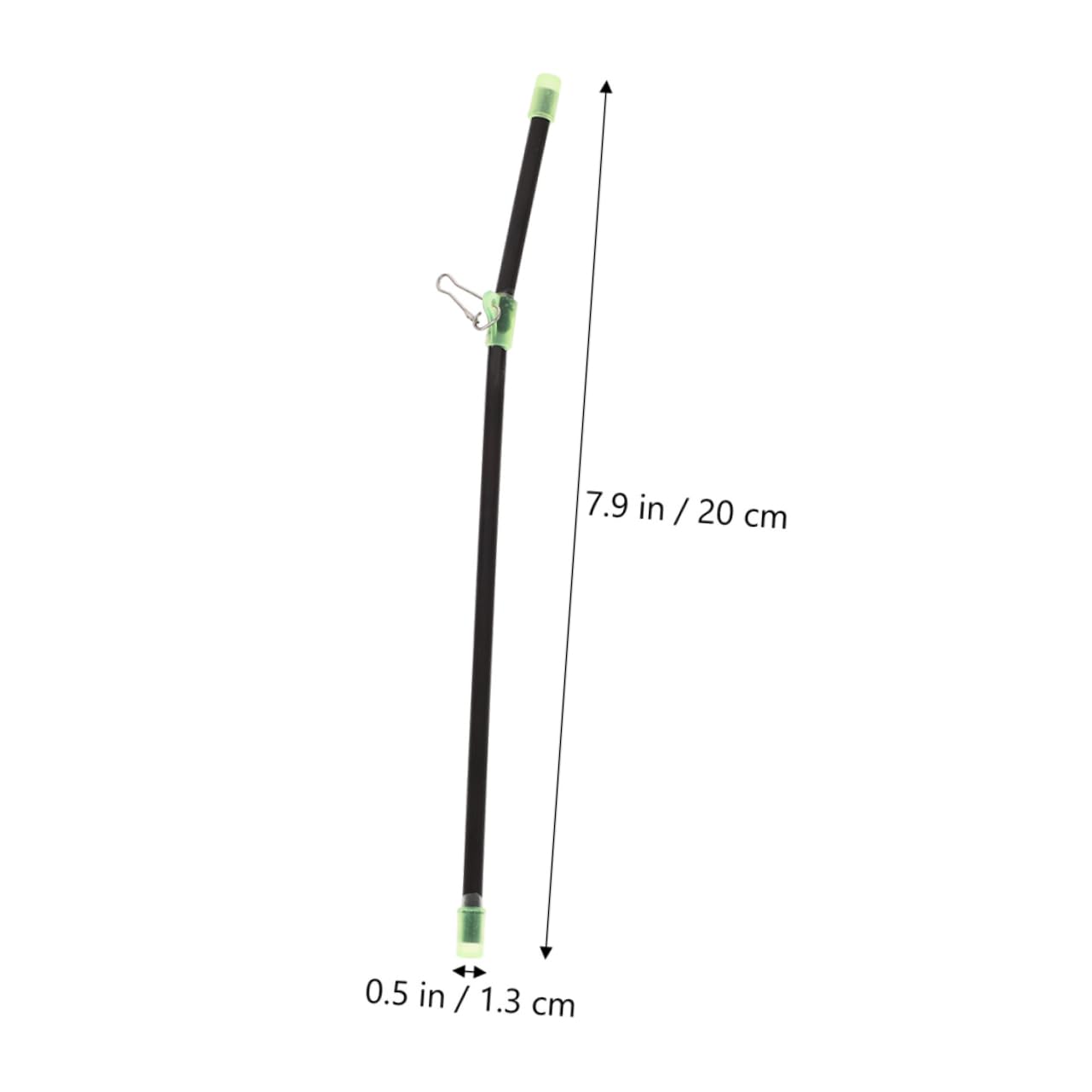 GANAZONO Abs Fishing Accessories Hooks Trolling Fishing Tube Lure Wraps Line Spooling Belt Stretchy Rod