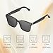 AI Smart Glasses, Bluetooth 5.4 Translation Glasses with 144 Language & Accents, Blue Light Filtering Lenses, Multifunctional Smart Glasses for Men Women, Travel Meeting Trade Business HY-C8 Black