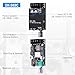 Audio Amplifier Board, ZK-502C Mini Bluetooth Amp Receiver 2.0 Channel 50W x 2, DC 9-24V Stereo Power Amplifier with Bluetooth and AUX Inputs for Home Speakers